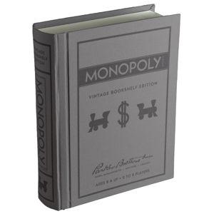 WS Game Company Monopoly Vintage Bookshelf Edition