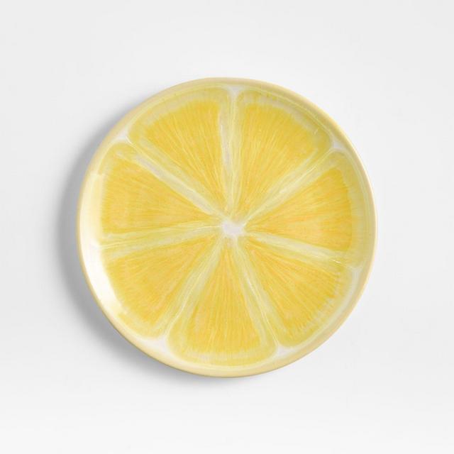 Citrus Stoneware Salad Plate