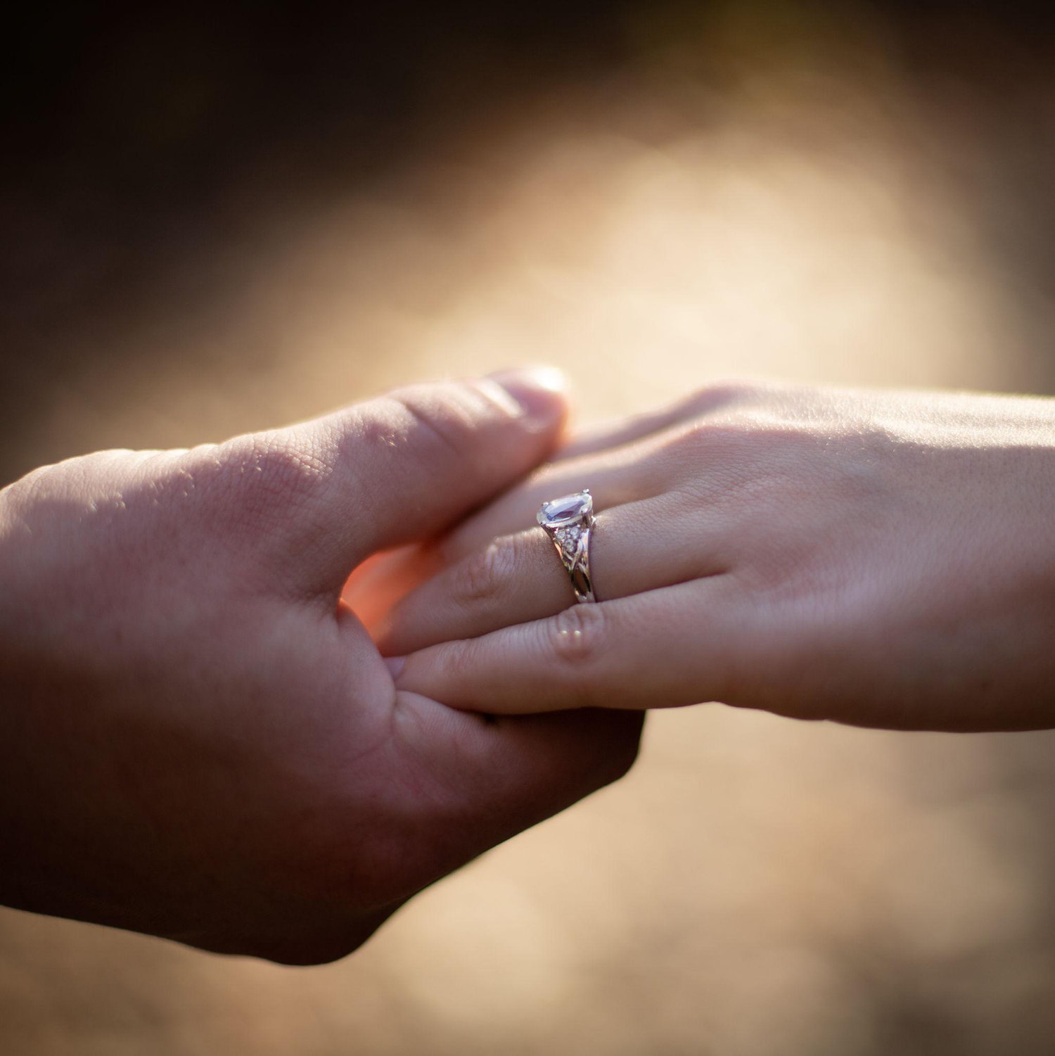 Taken during our engagement by our officiant, Tarik Jaawani