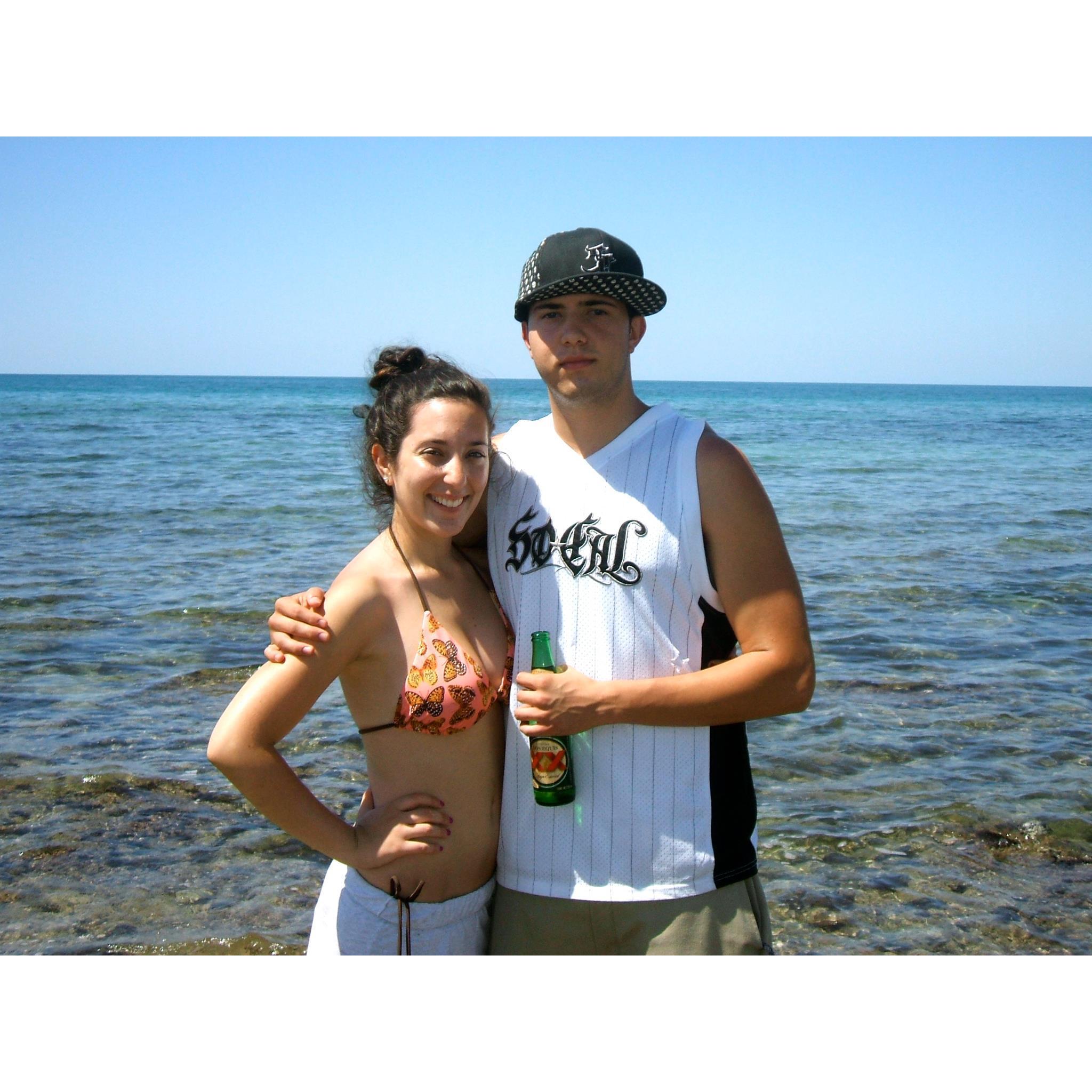 When we were both in the "Friend Zone". Mexico 2008