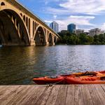 Kayaking and SUP at Key Bridge Boathouse