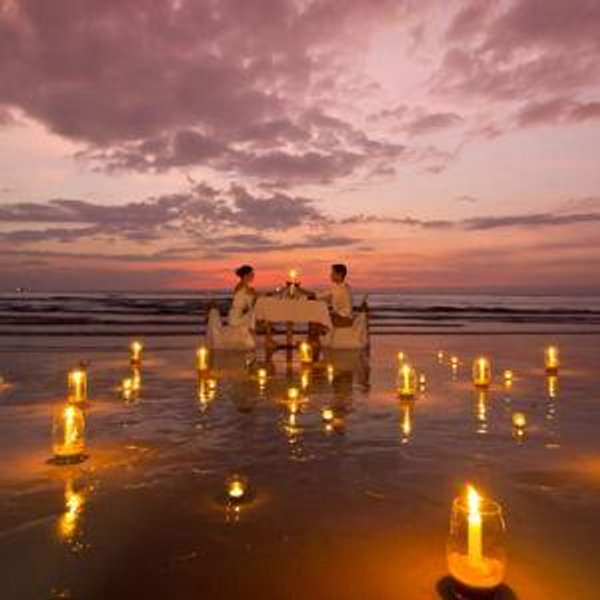 Private Beachside Romantic Dinner
