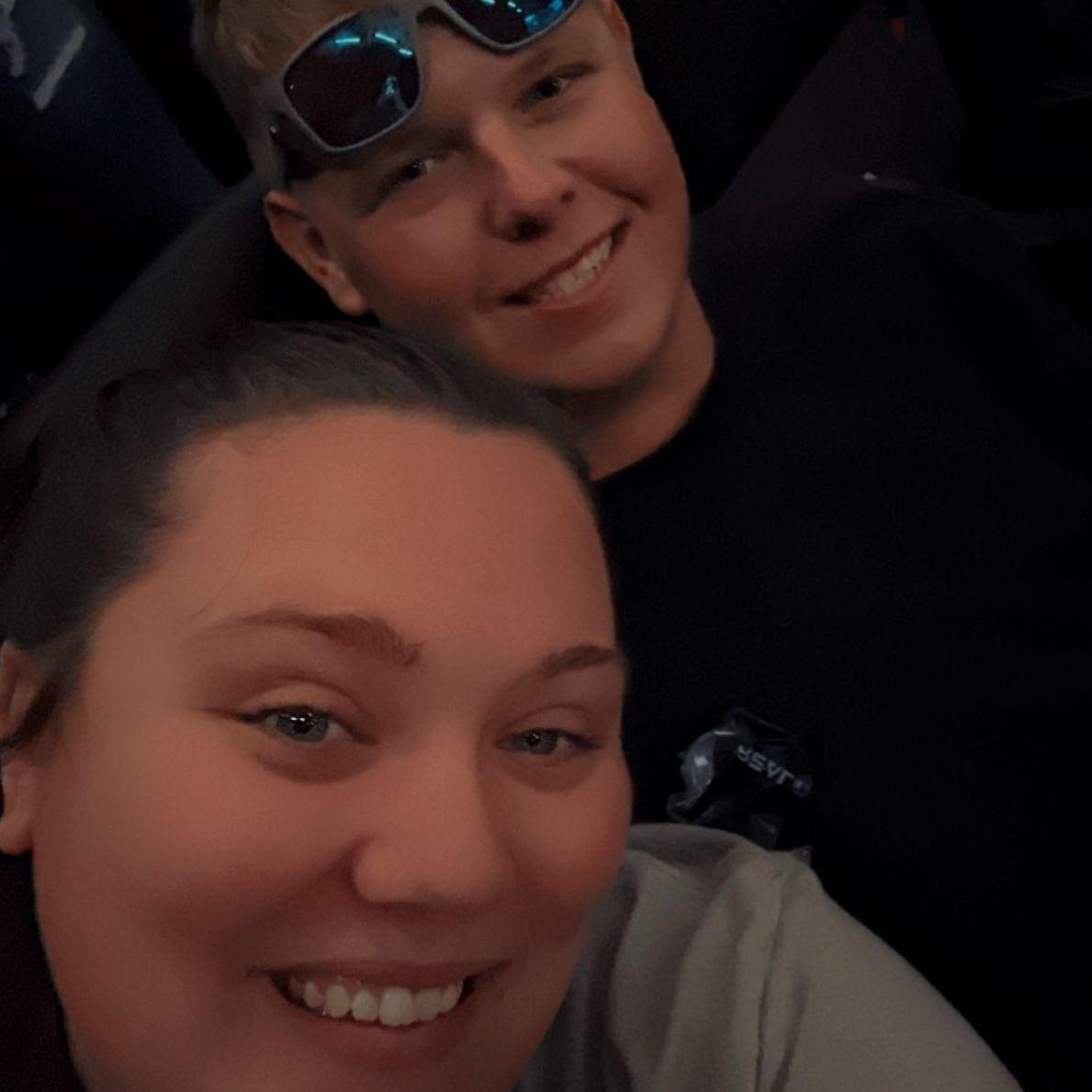 Seeing the new Deadpool movie in 4DX!