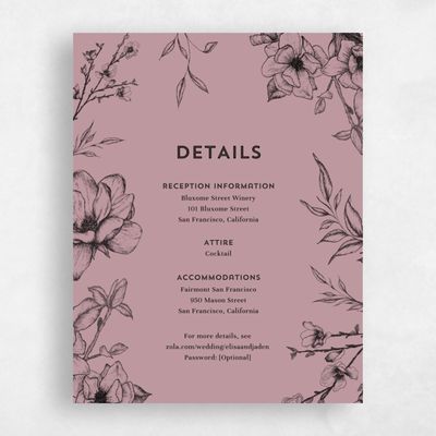 Dusty Rose, Pink Wedding Enclosure - Birkenfeld