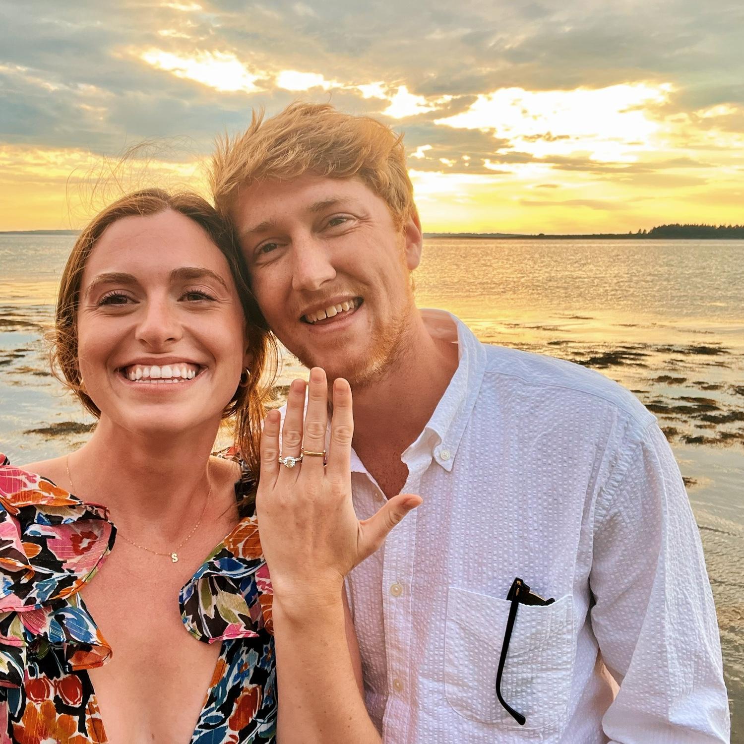 The first picture after we said yes