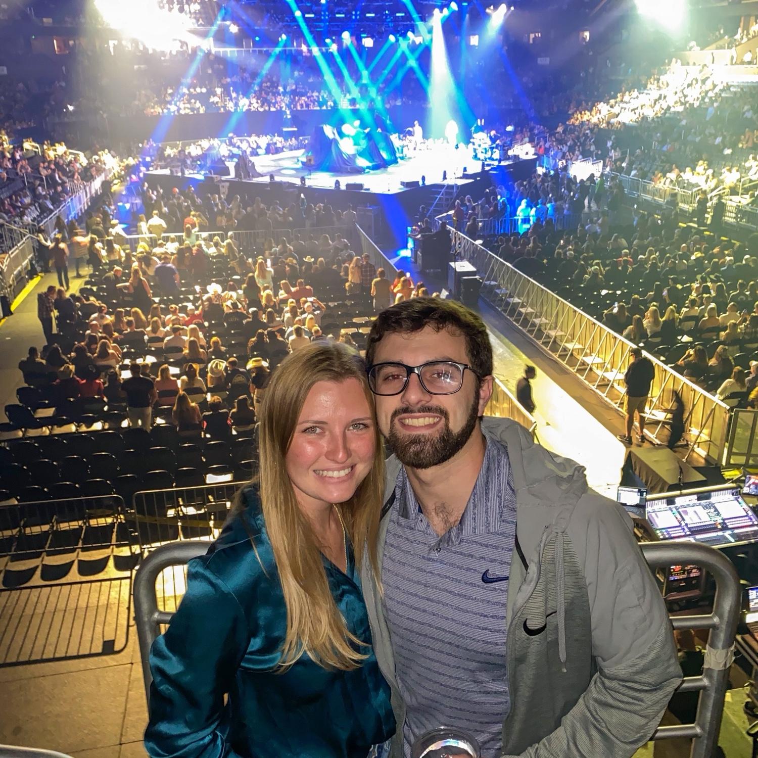 Our first Luke Combs concert in Orlando!
