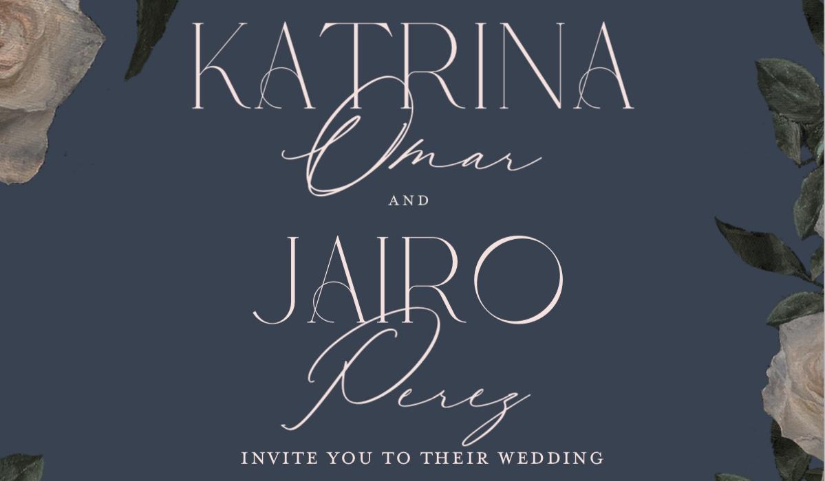 The Wedding Website of Katrina Omar and Jairo Perez