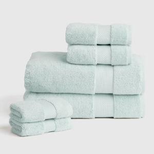 Turkish Ultra Luxe Plush Bath Towel Bundle MINT