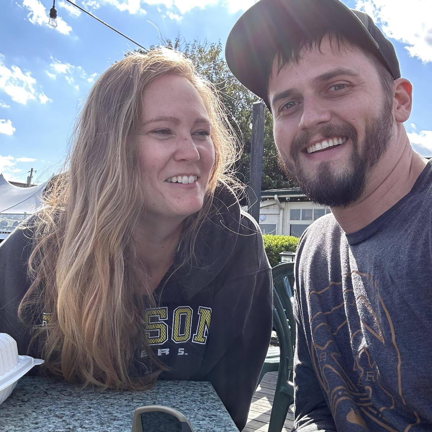 A spontaneous lunch date on the Susquehanna River at The Tidewater Grille in Havre de Grace, MD 🙂