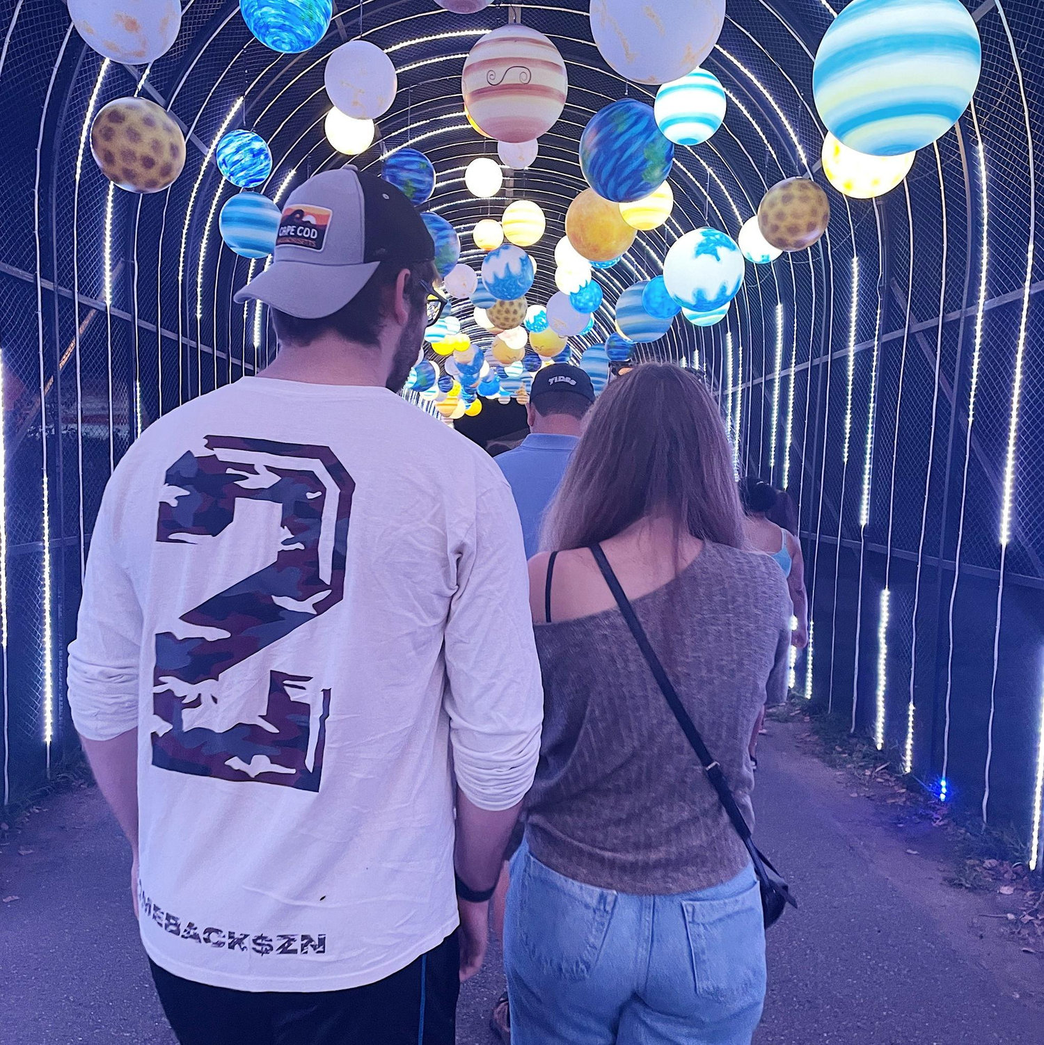 September 2022 - Light show at the Franklin Park Zoo