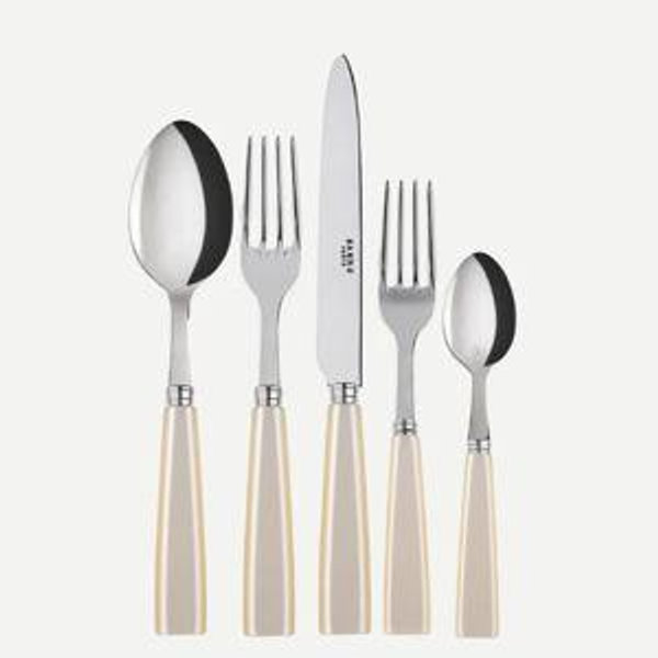 Sabre - Icone Place Setting in Pearl, Set of 5