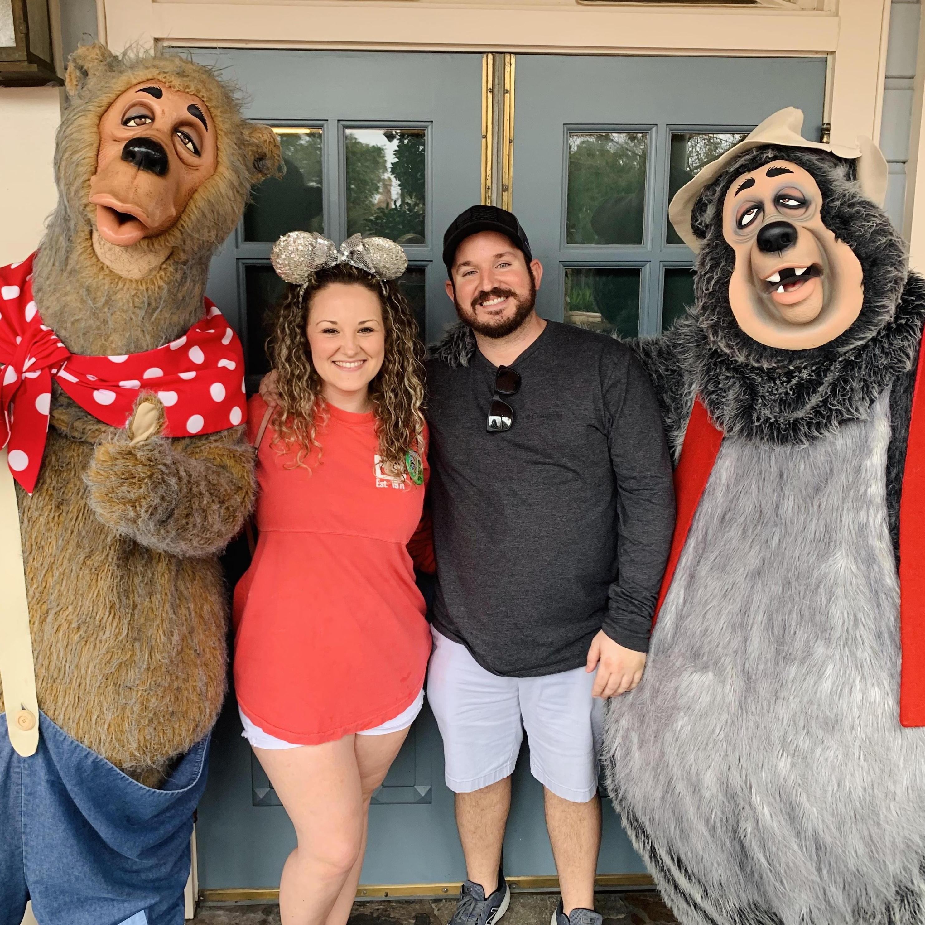 We can have fun anywhere...but its easy when surrounded by Disney's country bears