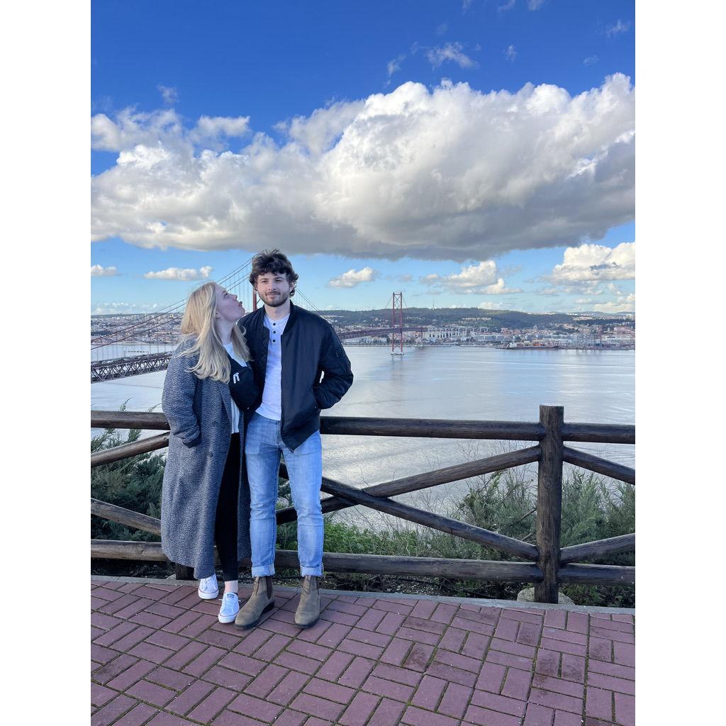 The Bride and Groom exploring Portugal!