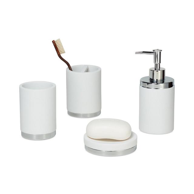 Roselli Trading Company Hotel 4-Pc. Bath Accessory Set