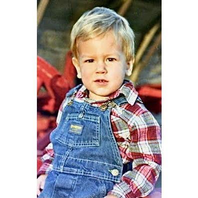 Bryan as an adorable toddler.