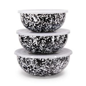 Splatter Covered Multi-Purpose Bowl Set