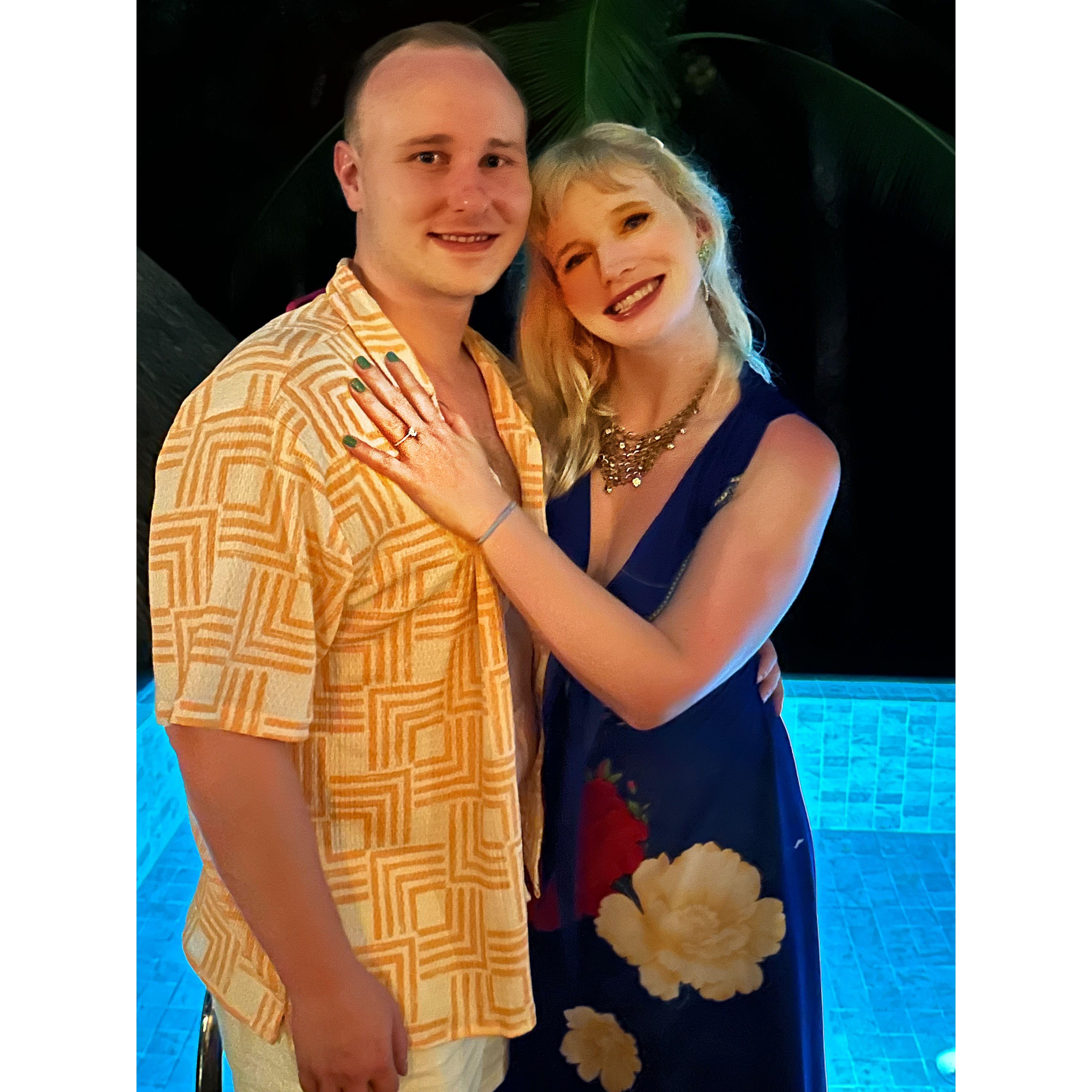She said yes!