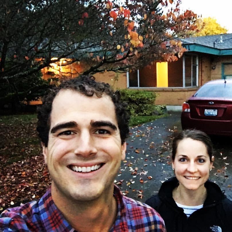 Our first house. 
Oct. 2016