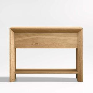 Baja 30" White Oak Wood Nightstand