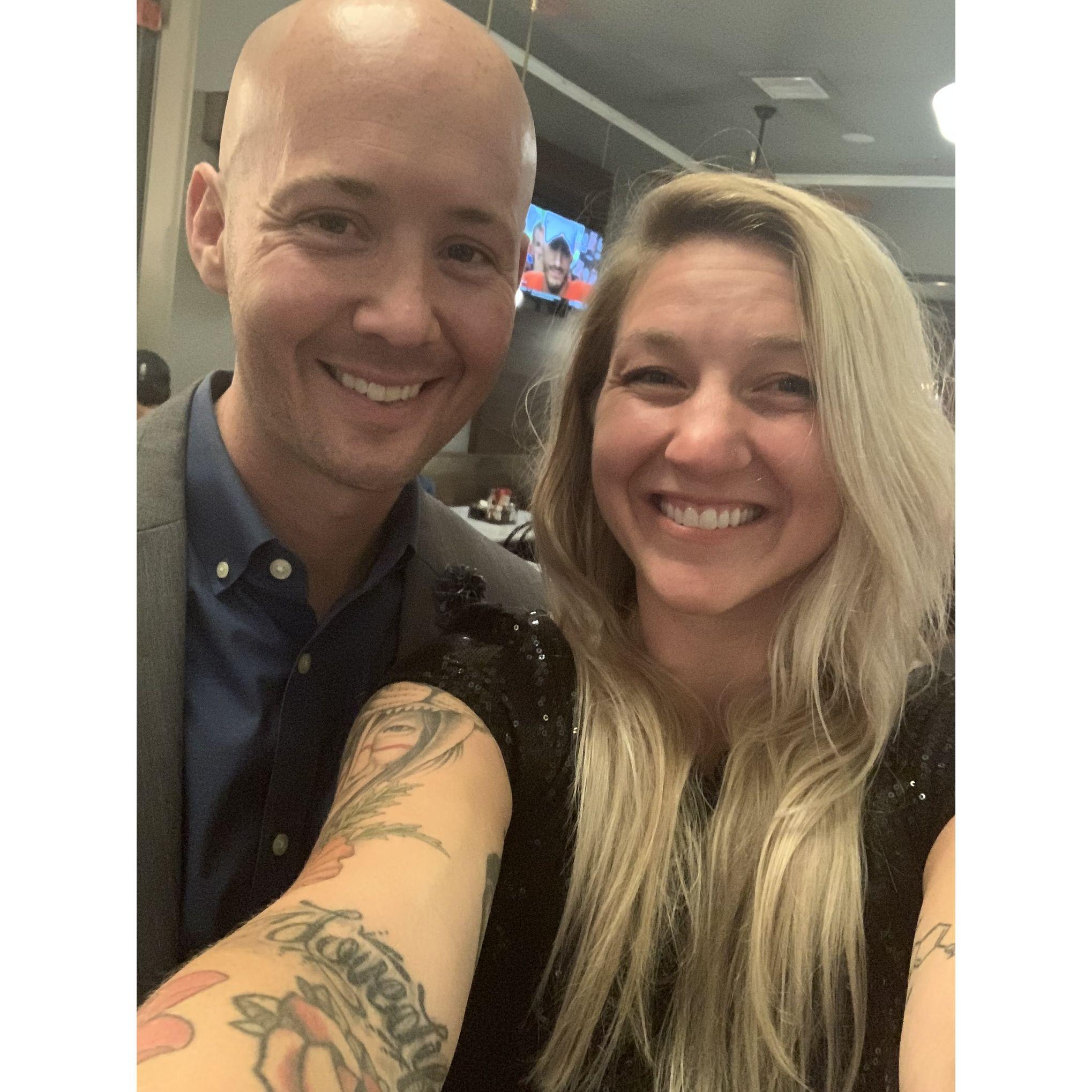 Right after Emily walked up a skeeball track to help Dan get a high score, he told her he loved her. Those two events may be related.