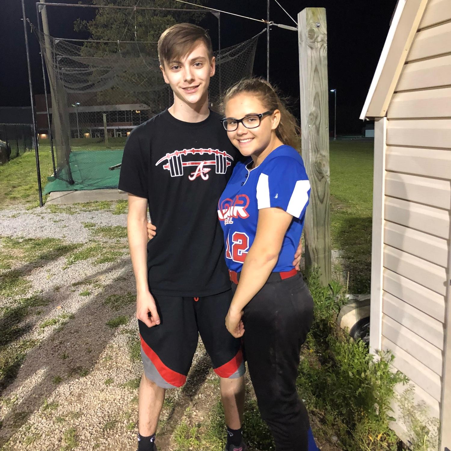 Our first pic together. May 4th, 2018
