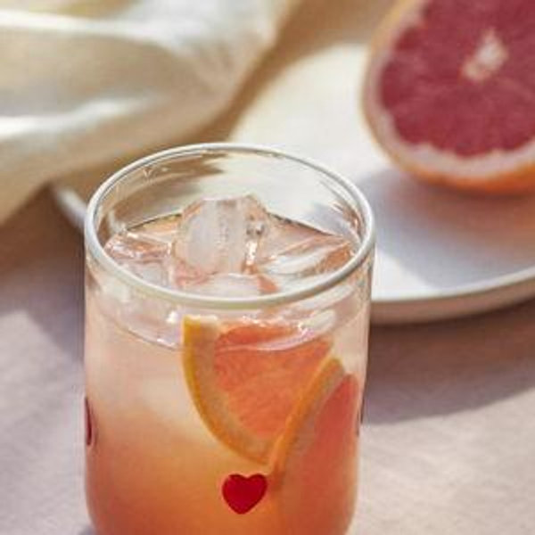 Red Heart Glass