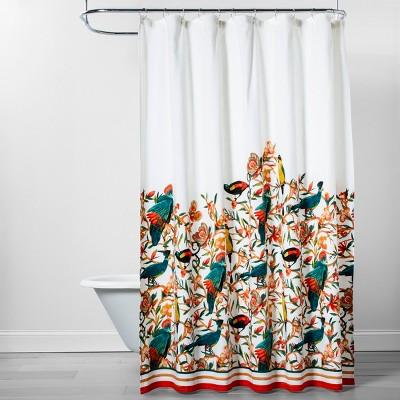 Flora/Bird Shower Curtain - Opalhouse™