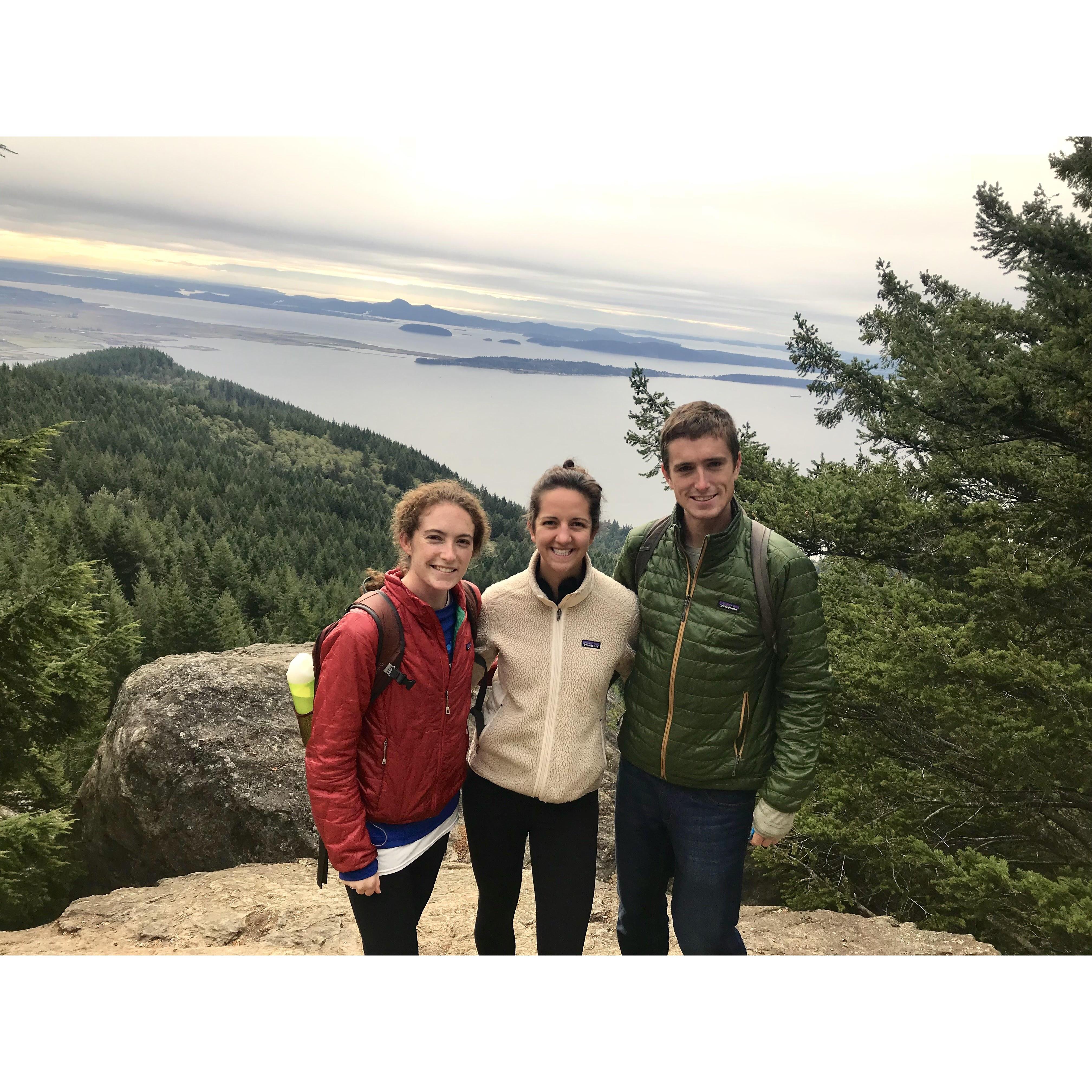Hiking in the PNW with Mary