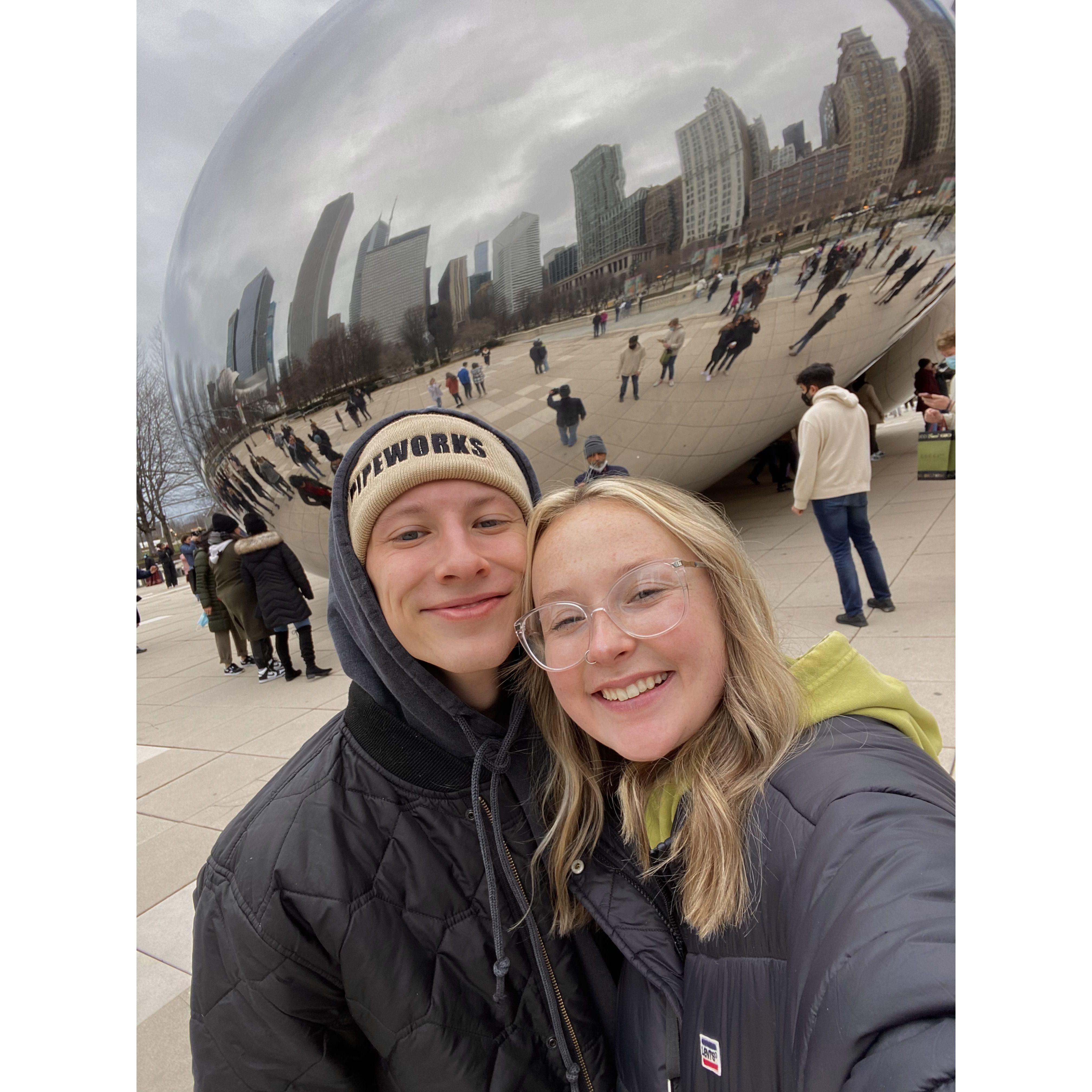 March 2022- Trip to Chicago for Sam's cousins wedding