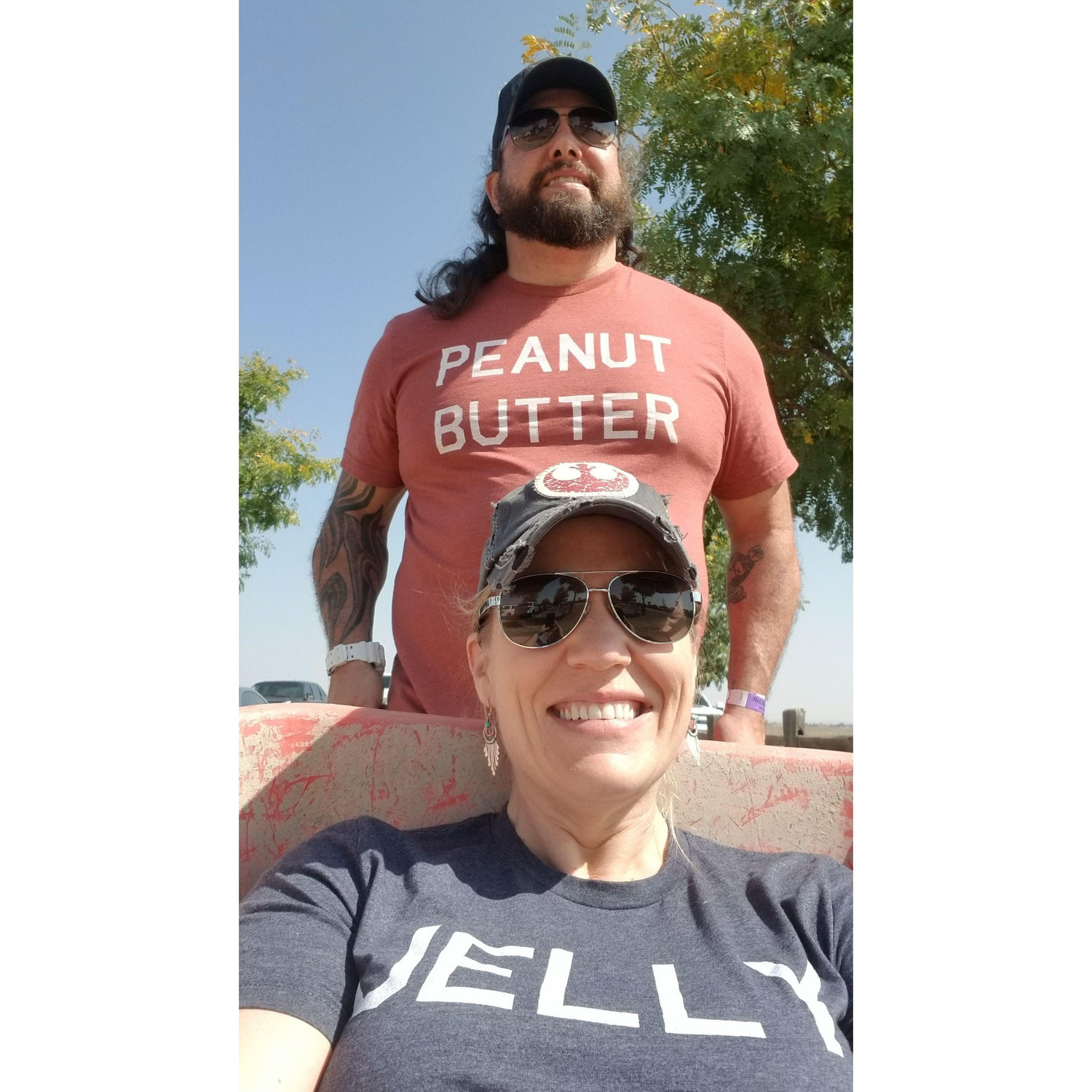 Pumpkin patch wheelbarrow ride!