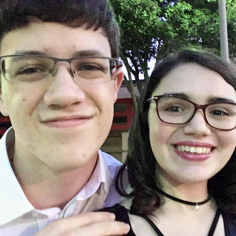 May 17, 2018 Our first documented picture together as a couple