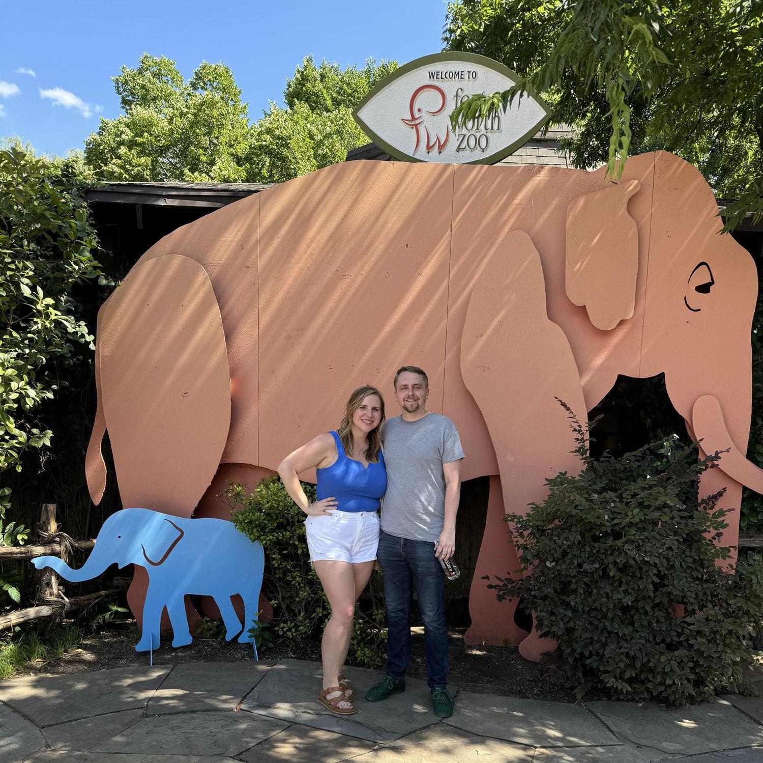 Date at the Fort Worth Zoo
