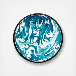 Swirl Enamelware Salad Plate, Set of 4