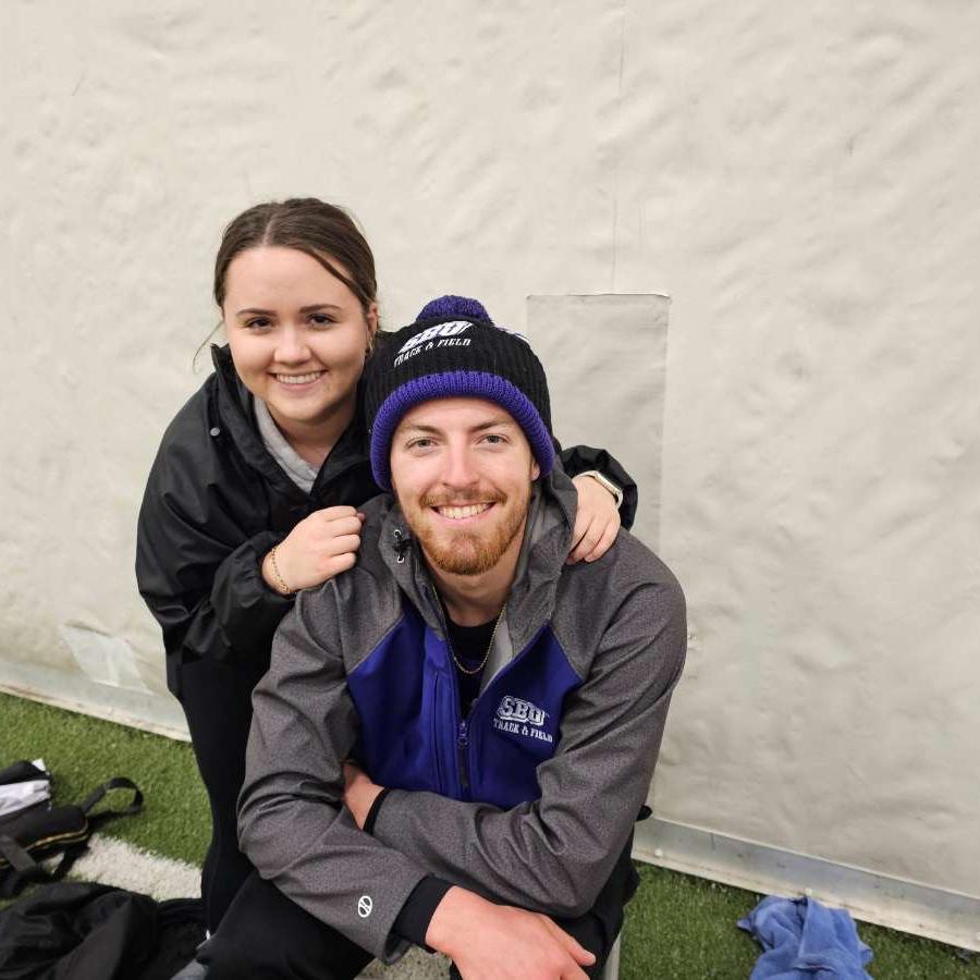 Brayden's indoor track meets