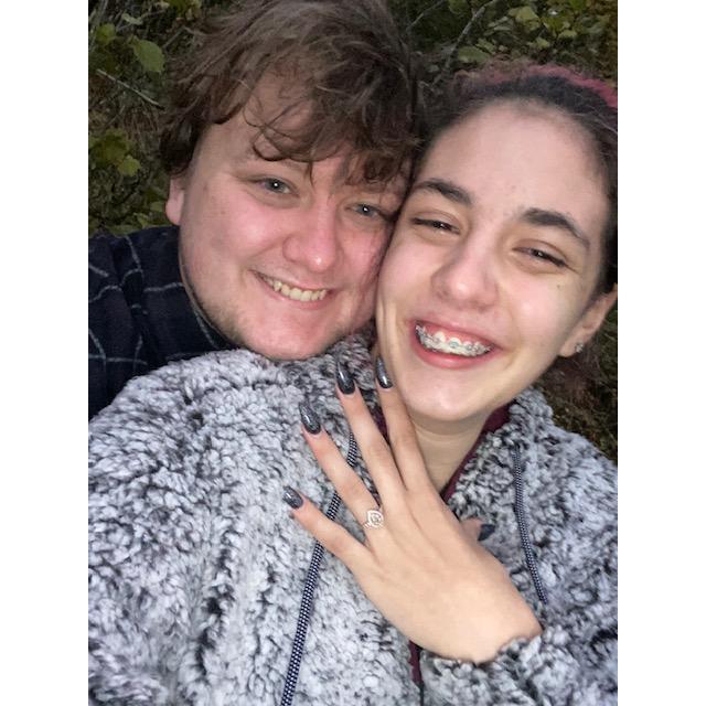 Right after we got engaged