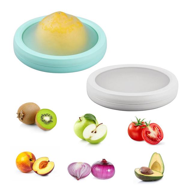 Reusable food saver for Avocado Onion Lemon Tomato