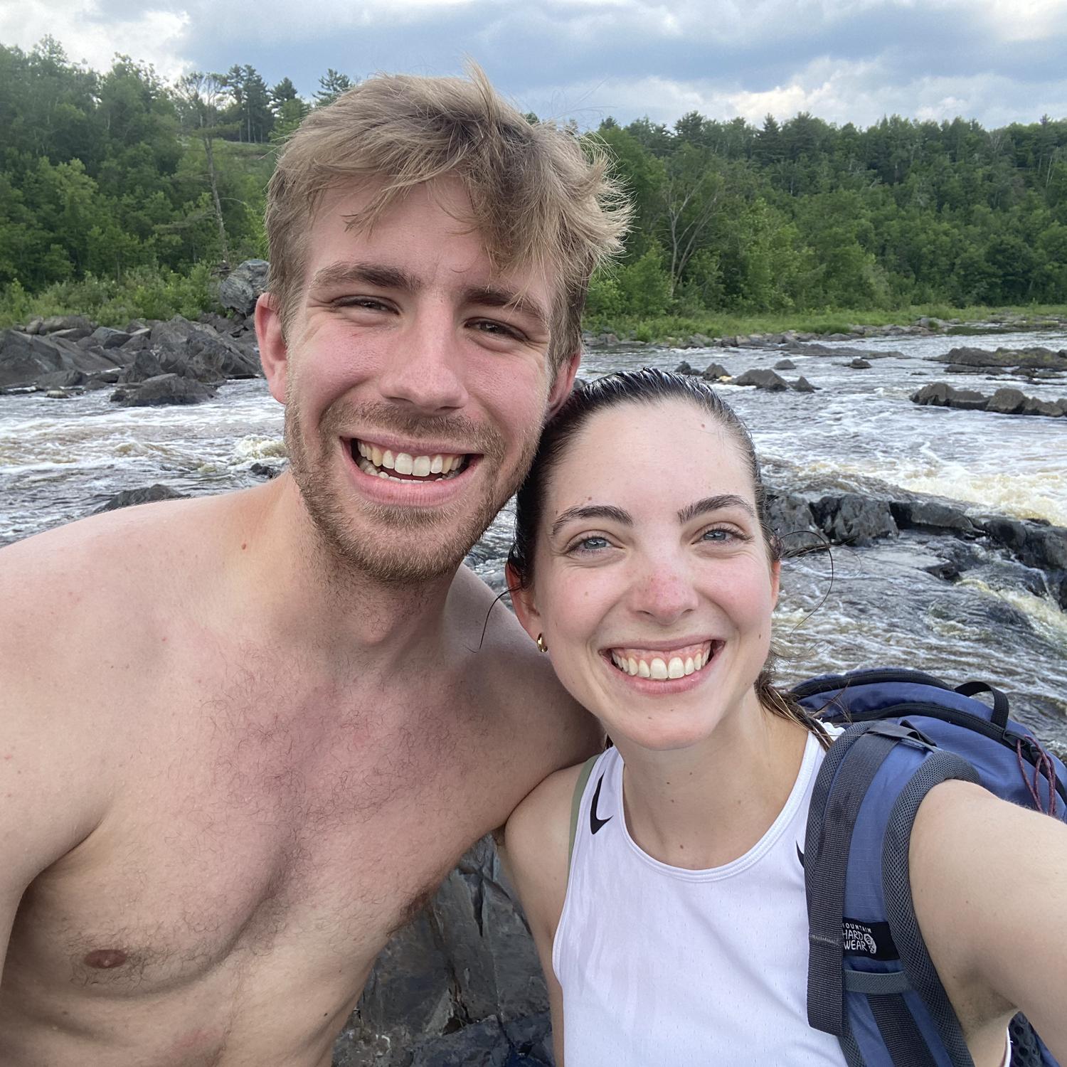 Hiking at a Minnesota State Park