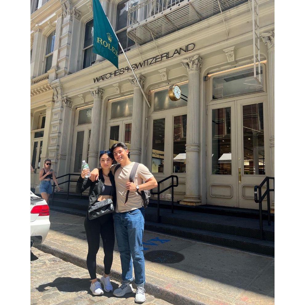 the week before I started dental school, we were tourists ~