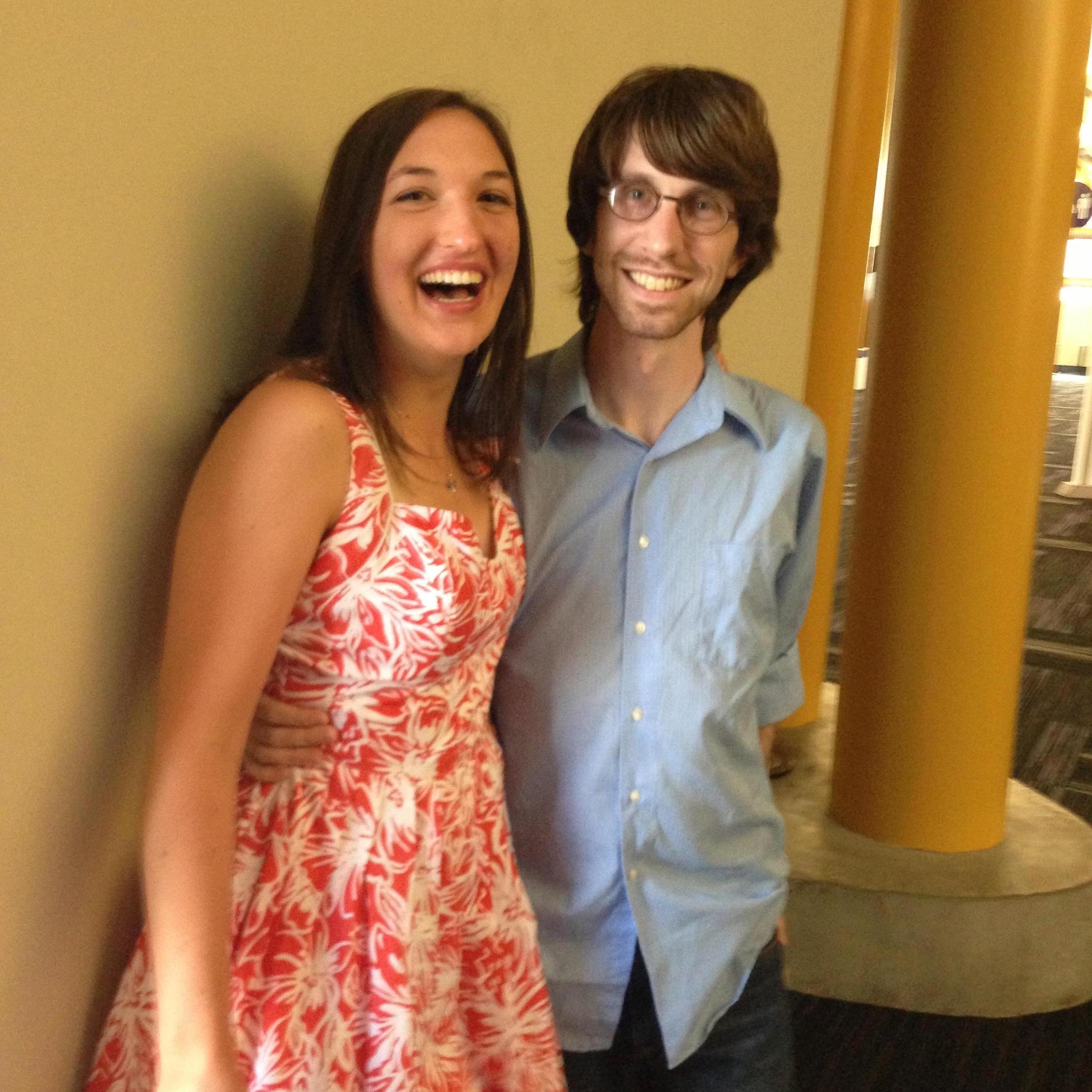 Sarah's first graduation from UW