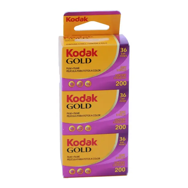 Kodak GOLD 200 Color Negative Film - 3 Pack