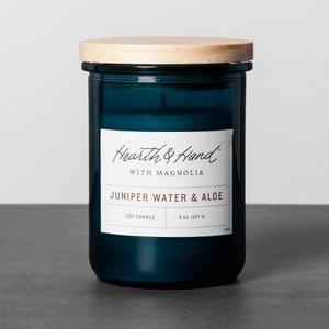 Lidded Jar Candle - Juniper Water & Aloe - Hearth & Hand™ with Magnolia