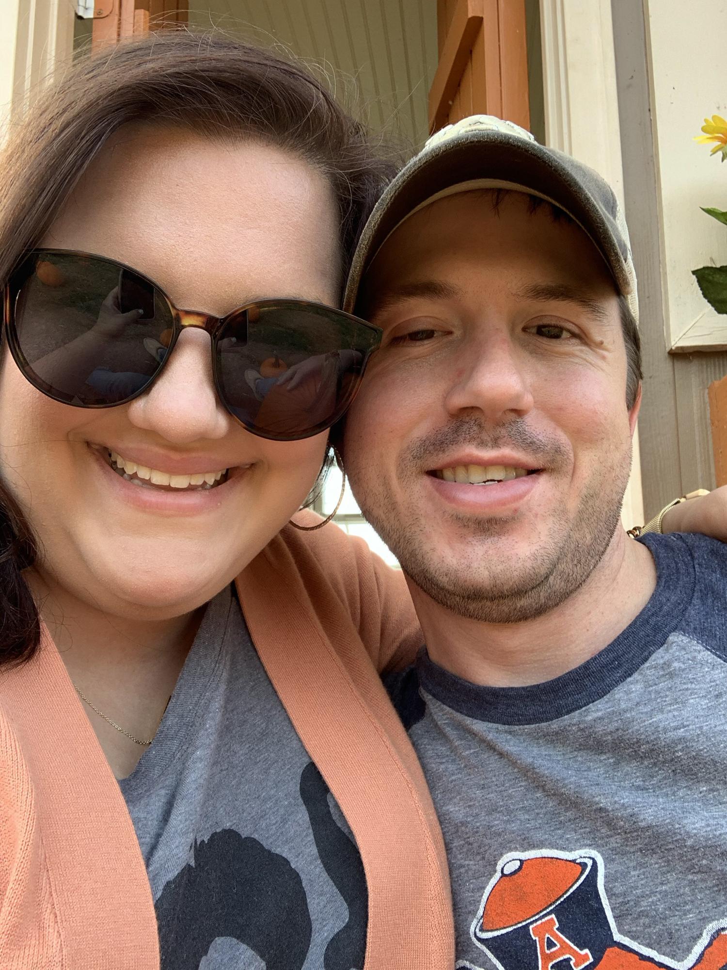Our third date 
we had a Halloween filled day complete with a pumpkin patch