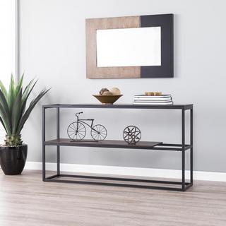 Decklan Sliding Shelf Console Table