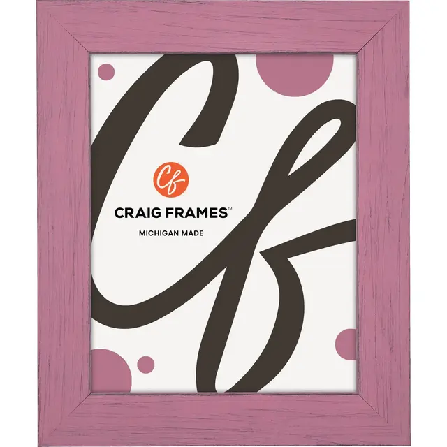 Jasper Petticoat Pink Weathered 11x14 inch Picture Frame