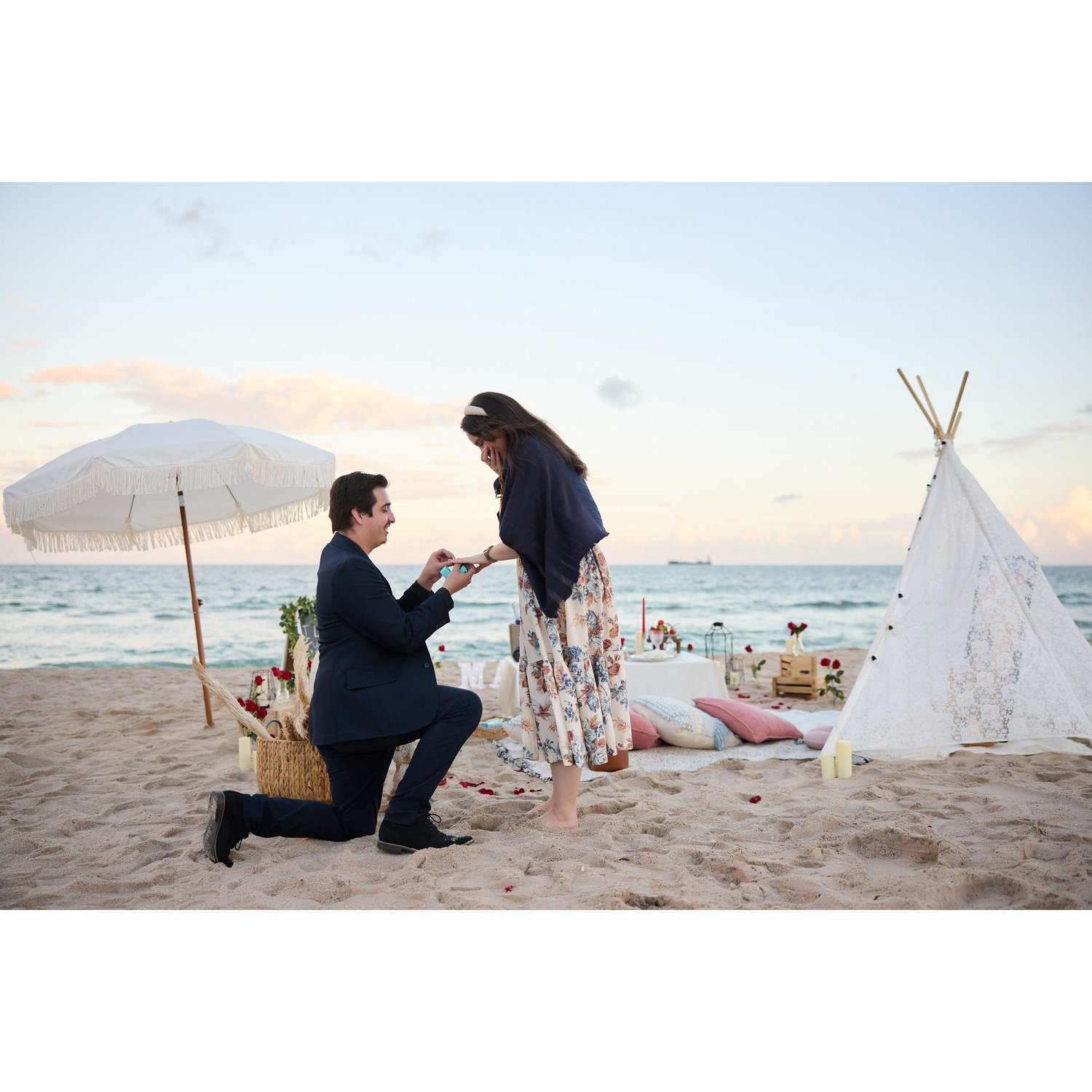 November 19, 2023: Josh proposed to Helen!