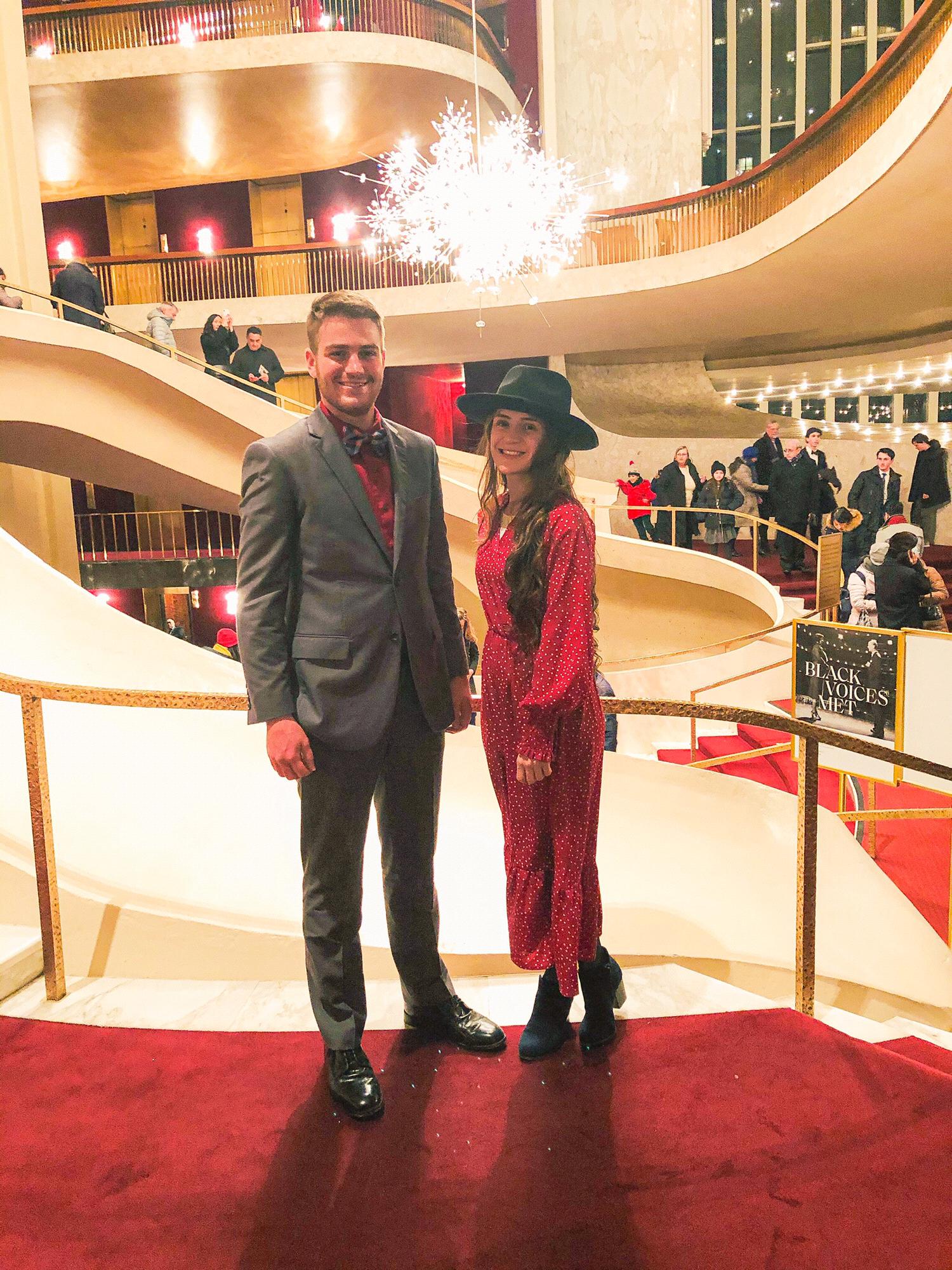 At the Metropolitan Opera.