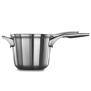 Calphalon® Premier™ Space Saving Stainless Steel 4.5 qt. Saucepan with Lid