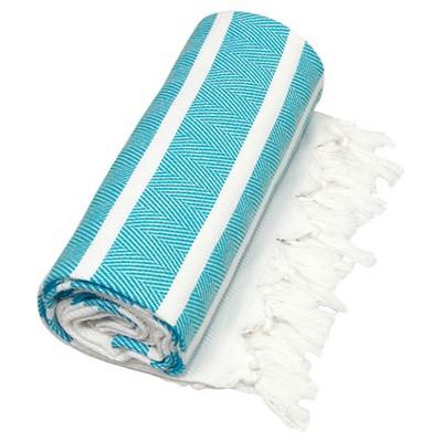 Herringbone Pestemal Beach Towels - Linum Home Textiles®