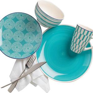 Simpson 16 Piece Dinnerware Set, Service for 4