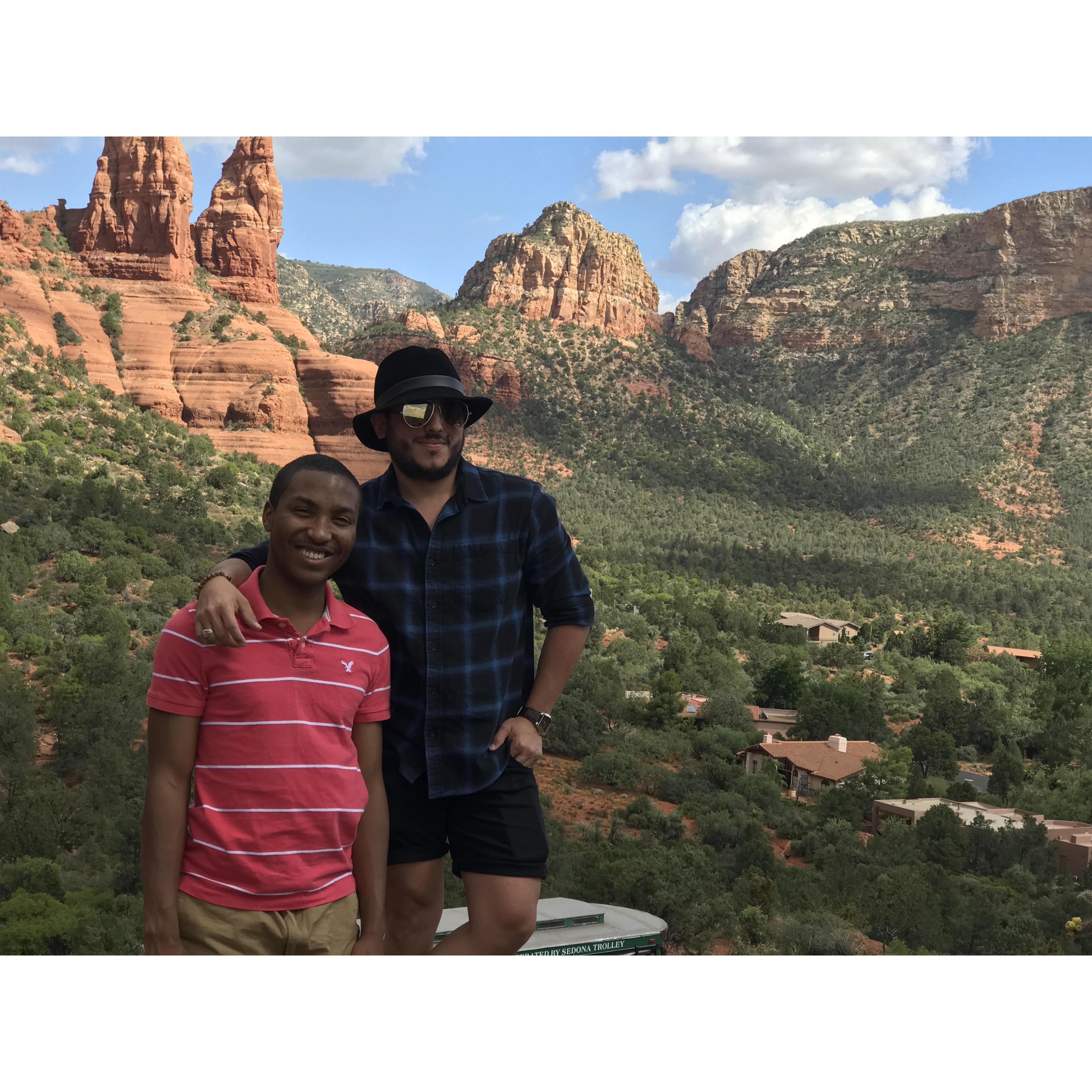 A hiking adventure in sedona